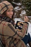 Letter S Camel Tartan