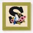 Letter S Bird Flowers