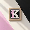 Letter K Ballet Shoe