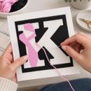 Letter K Ballet Shoe