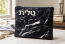 Tallit Marble Black