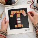 Letter T Camel Tartan