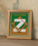 Letter Z Baseball
