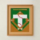 Letter T Baseball