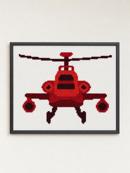 Red Toy Helicopter