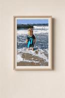 Toddler At The Beach