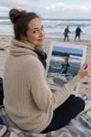 Toddler At The Beach