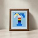 Letter T Rainbow