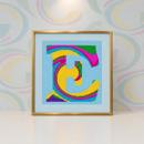 Letter E Tie Dye2