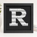 Letter R Chevron