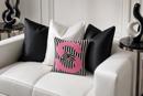 Letter S Striped Bow