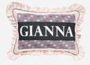 Metallic Name On Gift Wrap