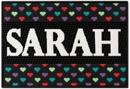 Metallic Name On Gift Wrap