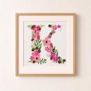 The Letter K Flowering