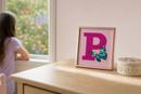 Letter P Butterfly