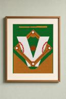 Letter V Baseball