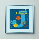 Letter J Under The Sea