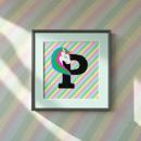 Letter P Unicorn