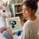 Letter P Unicorn