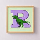 Letter R T Rex