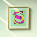 Letter S Tie Dye