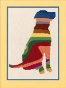 Dog Palette Silhouette