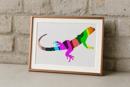 Lizard Palette Silhouette