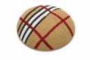 Yarmulka Camel Tartan 2