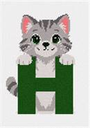 Letter H Kitty