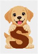 Letter S Puppy