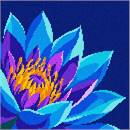 Tropical Blue Flower